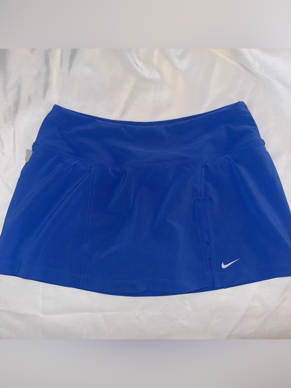 0017 Nike Royal Blue Dri-FIT Athletic Tennis Skirt - Size S